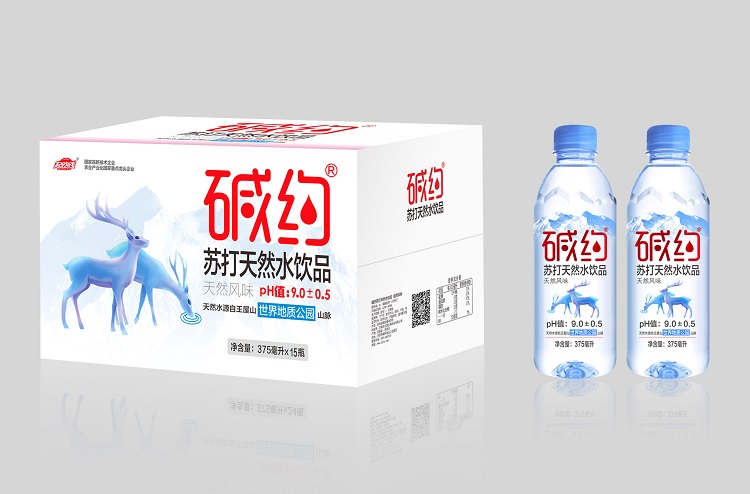 簡約蘇打天然水375ml